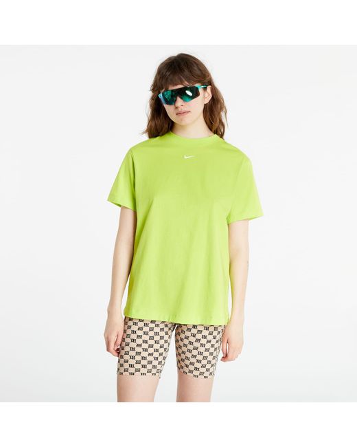 Nike T-shirt nsw essential short sleeve tee atomic green/ white xs