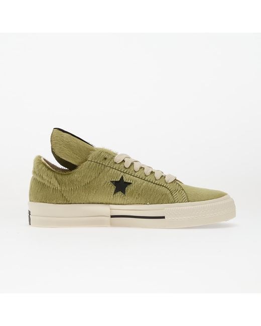 Sneakers X Converse Fur Shoes di Rick Owens in Green