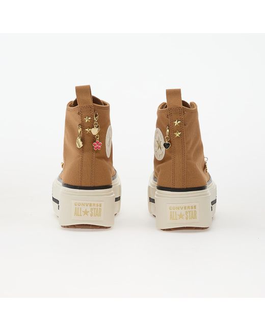 Converse Natural Sneakers Chuck Taylor All Star Double Stack