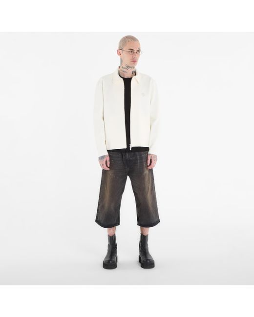 Filling Pieces White Jacket Coach Jacket Logo for men