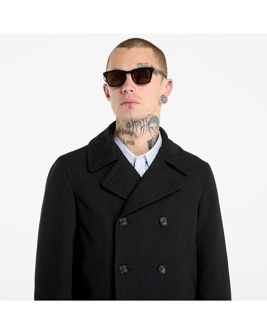 Comme des Garçons Jacke Double Breasted Coat in Black für Herren
