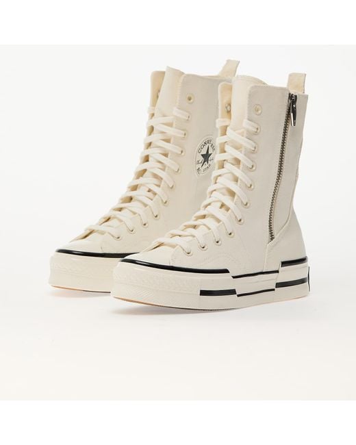 Converse Sneakers Chuck 70 Plus Xhi Egret/ Egret/ Eur in het White