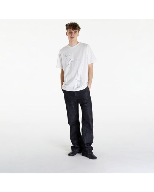 HELIOT EMIL White T-Shirt Formation T-Shirt for men