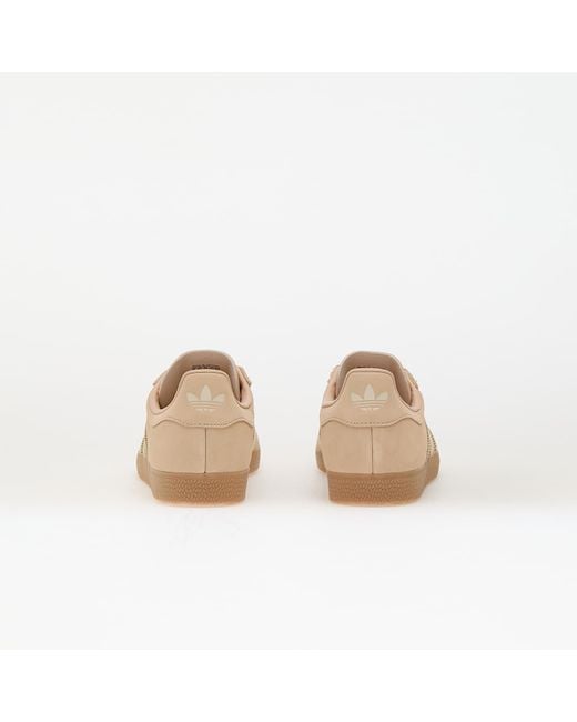 Adidas Originals Natural Sneakers Adidas Gazelle W Halo/ Crew/ Gum