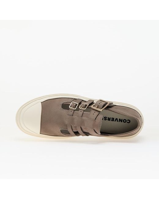 Sneakers Chuck Taylor All Star Lugged Heel Mary Jane Sandal Classic Taupe/ Classic Taupe di Converse in Natural