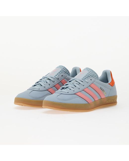 Adidas Originals Blue Sneakers Adidas Gazelle Indoor W Wonder/ Solar/ Gum