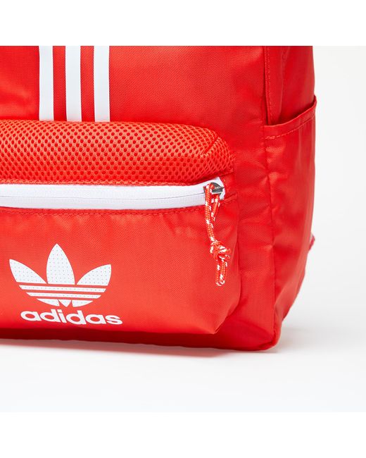red adidas mini backpack