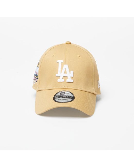 KTZ Metallic Los Angeles Dodgers New Traditions 9forty Adjustable Cap Bronze/ White