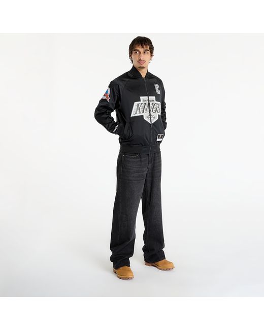 Veste nhl maxxed out satin jacket kings wayne gretzky m Mitchell & Ness pour homme en coloris Black