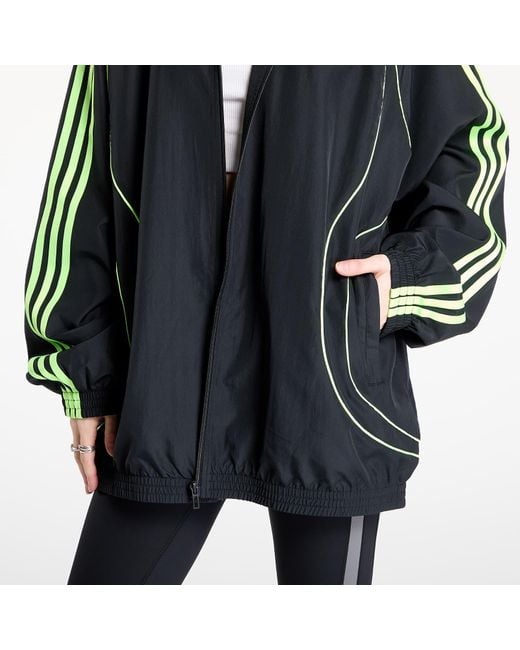 Adidas Originals Blue Jacket Adidas Teamgeist Adicolor Oversized Woven Track Top/ Night