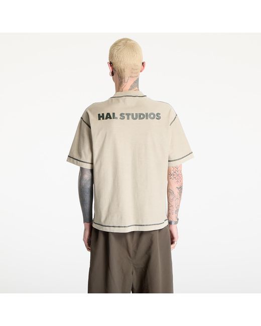 HAL STUDIOS® Natural T-Shirt Inside-Out Uniform T-Shirt