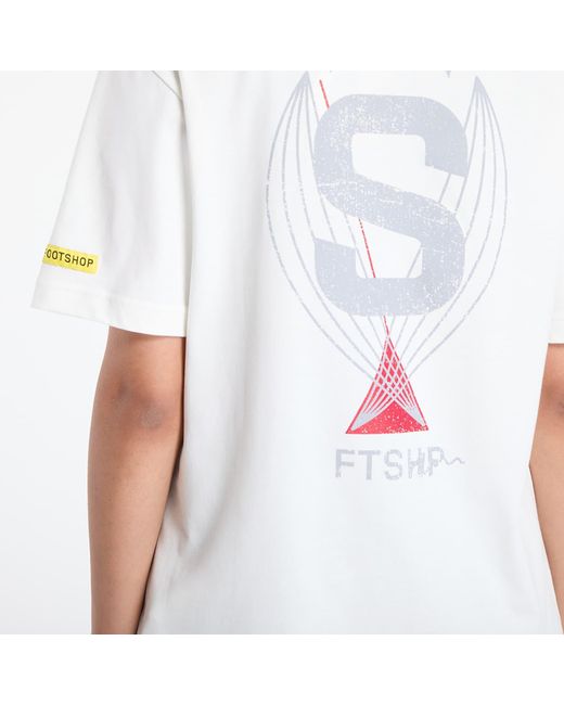 Adidas Originals White T-Shirt Adidas X Footshop X Sparta T-Shirt Crest