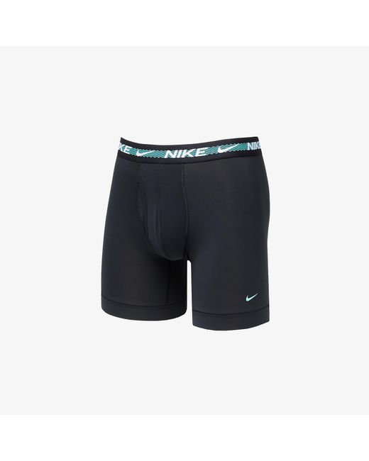 Ultra stretch micro dri-fit boxer brief 3-pack di Nike in Black da Uomo