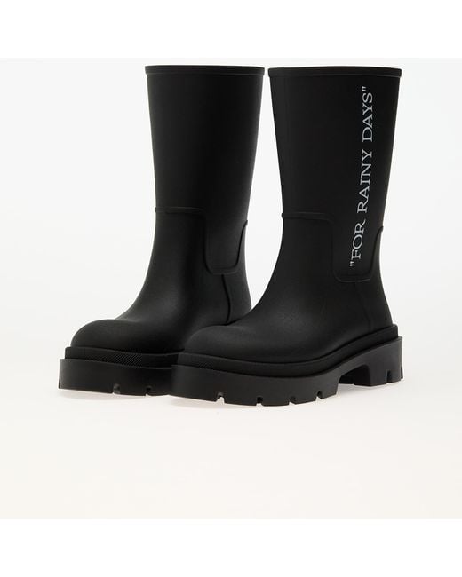 Off-White c/o Virgil Abloh Black Sneakers Reboot Rainy Days Eur