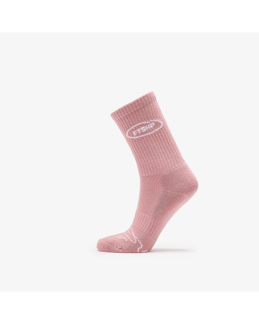 FTSHP Blue Socken Footshop Basic Crew Socks 3-Pack/ Acru