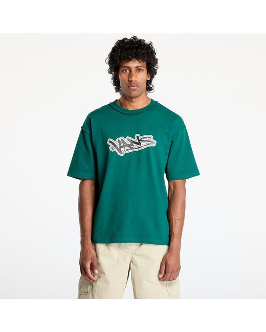 Vans Green T-Shirt Lx Slap Short Sleeve Tee for men
