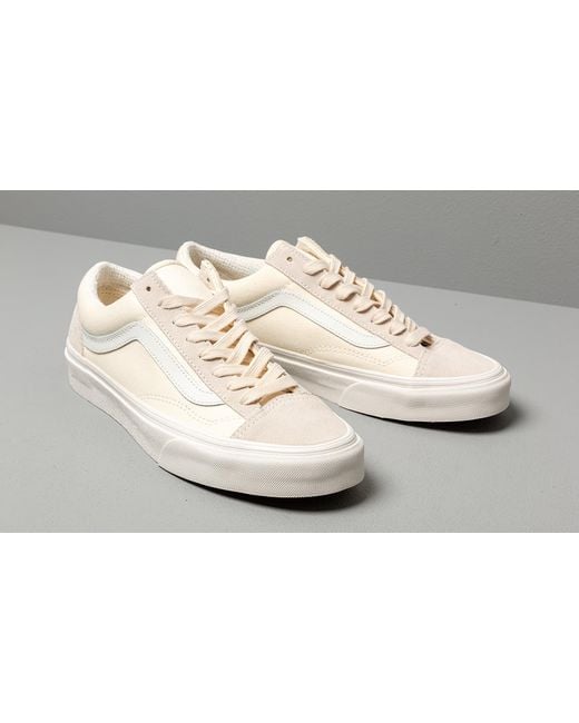 Vans Style 36 vintage Sport Classic White Blanc De Blanc in Red