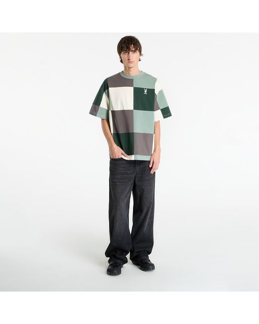 FTSHP T-Shirt Playboy X Patchwork Tee in het Green