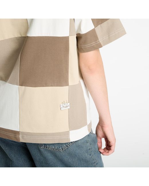 FTSHP T-Shirt Playboy X Patchwork Tee in het Natural