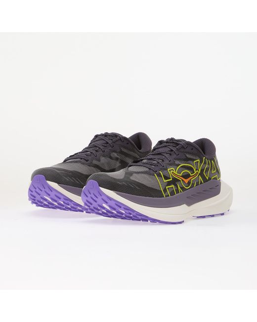 Hoka One One Sneakers Hoka M Rocket X Trail Squid Ink/ Neon Nebula Eur in het Multicolor voor heren