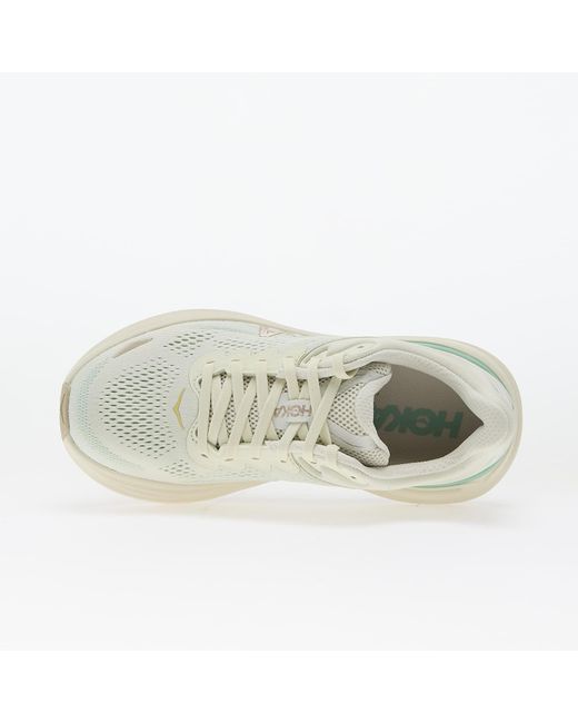 Hoka One One White Sneakers W Bondi 9 Truffle Salt/ Sea Glass Eur
