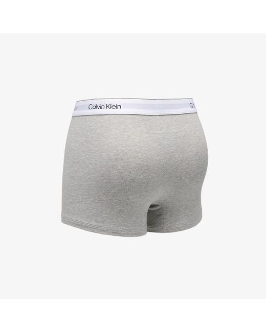 Relaxed Fit Trunk 3-Pack di Calvin Klein in Gray da Uomo