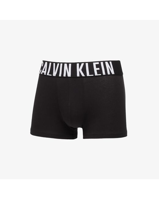 Calvin Klein Boxers Trunk 3-Pack in het Black voor heren