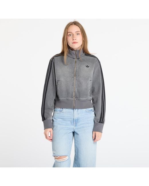 Adidas Originals Blue Jacke Adidas Adicolor Denim Track Top