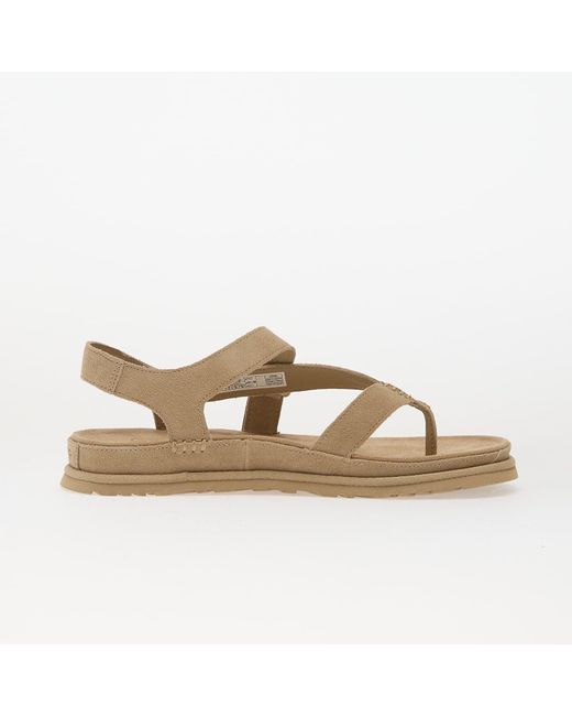 Ugg Natural Sneakers W Goldengaze Toe Post