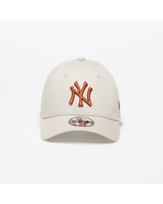 KTZ White New York Yankees League Essential 9forty Adjustable Cap Stone