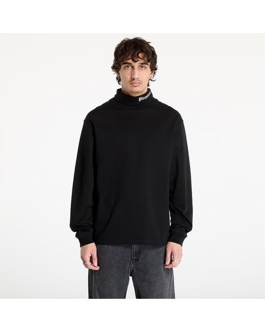 Maglietta Pleaure Atifaction Turtleneck di Pleasures in Black da Uomo