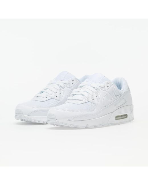 Baskets air max 90 white/ white-white-wolf grey eur 40.5 Nike pour homme