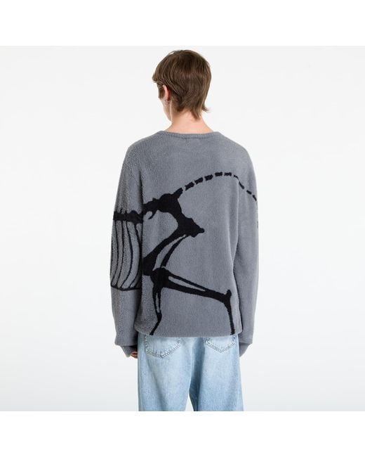 RIPNDIP Pullover Fossil Mohair Knit Sweater in Blue für Herren
