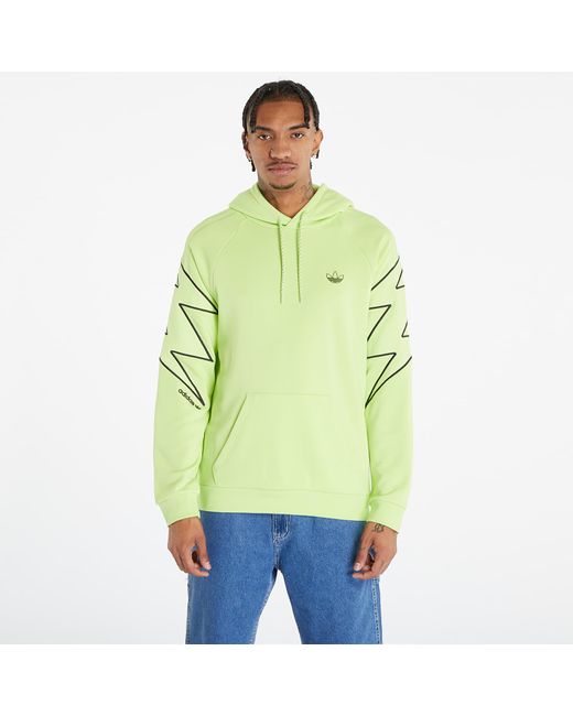 adidas Originals Adidas Lightning Hoodie Pulse Lime in Green for Men | Lyst