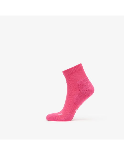 Core run sock mid 2-pack flame/ pink l On Shoes