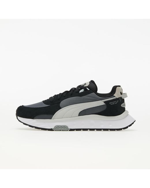 mens puma wild rider mid castlerock
