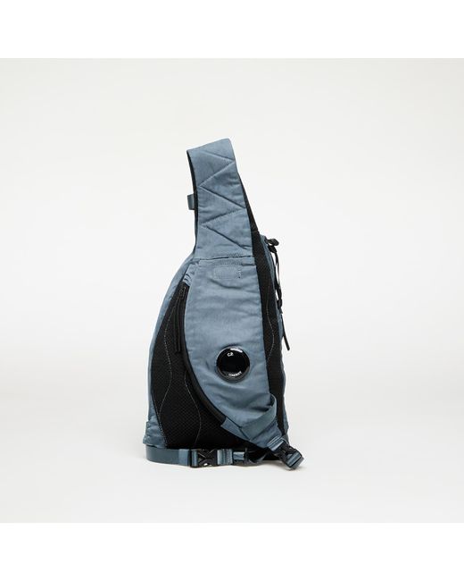 C P Company Blue Nylon B Crossbody Backpack