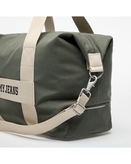 Tommy Hilfiger Green Tasche Tommy Jeans Retro Cool Duffle Bag