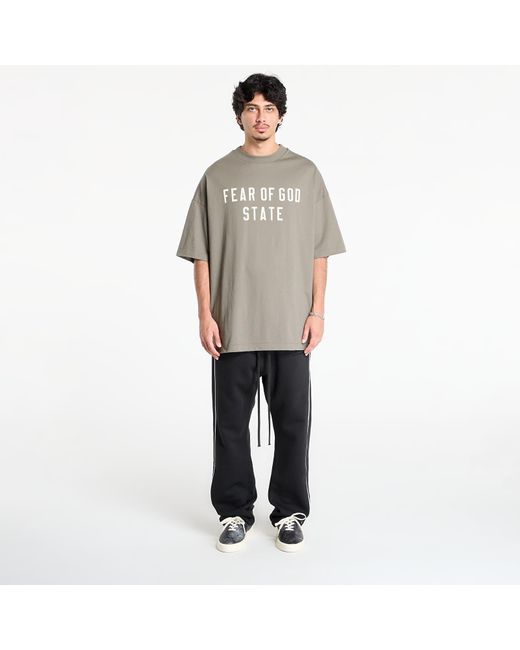 Maglietta 90's Short Sleeve Tee di Fear Of God in Gray da Uomo