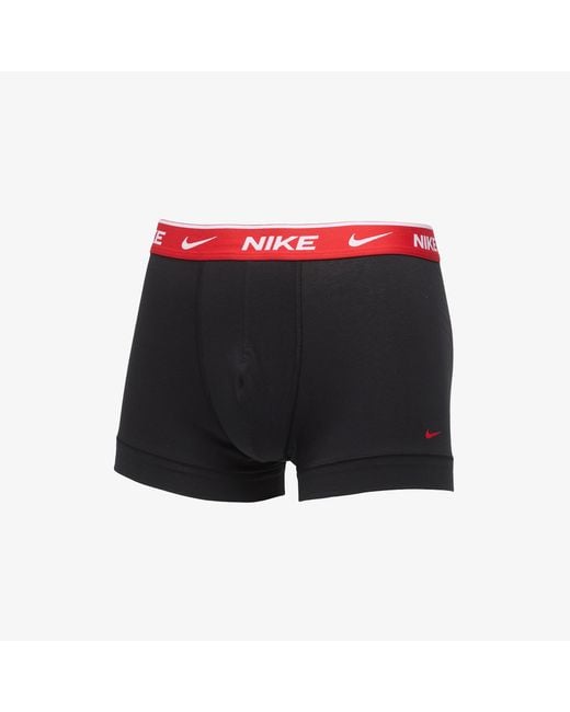 Boxer Trunk 3-Pack Back di Nike in Black da Uomo