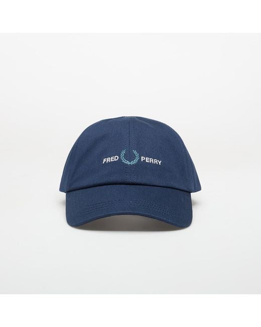 Fred Perry Blue Cap Flp Twill Cap