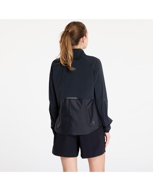 On Shoes Blue Weather Jacket Lightweight Windbreaker