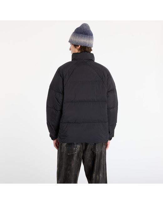 Giacca Funnel Neck Puffer di Represent in Black da Uomo