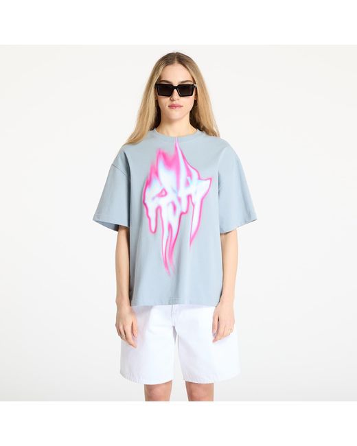 FTSHP Blue T-Shirt Walking Art T-Shirt