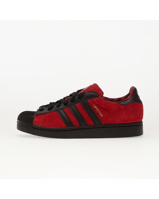Sneakers Adidas Superstar Ii Better Scarlet/ Core/ Mate di Adidas Originals in Red da Uomo