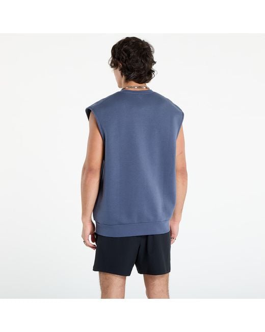 Under Armour Blue Tank Top Project Rock Icon Sleeveless for men
