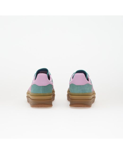 Adidas Originals Sneakers Adidas Gazelle Bold W Power/ Bliss Lilac/ Pure Eur in het Blue