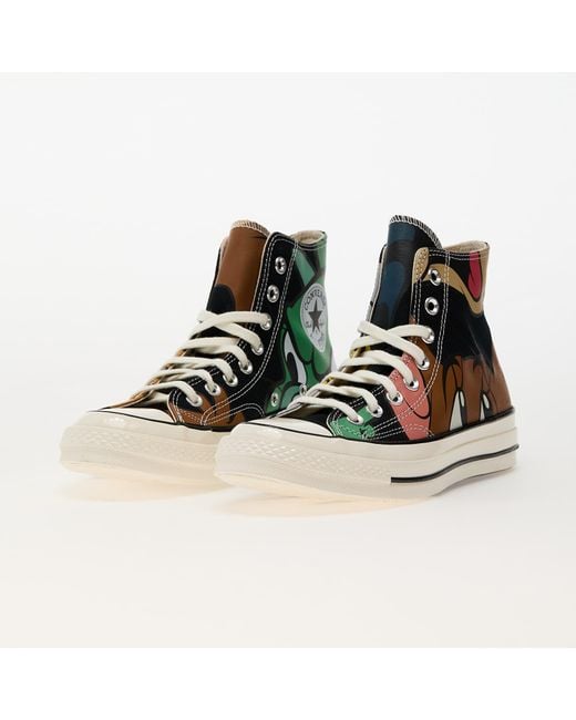 Converse Black Sneakers X Tom And Jerry Chuck 70 Hi/ Multi/ Egret Eur