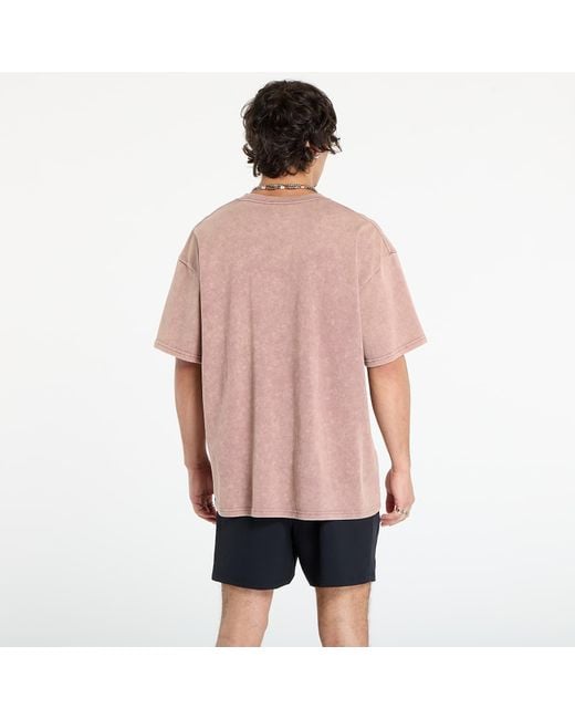 Under Armour Red T-Shirt Project Rock Hwt Os Tee for men