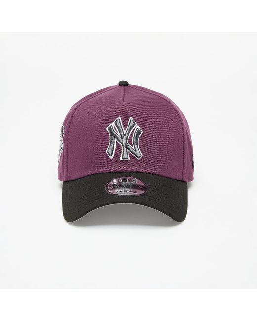 KTZ Purple New York Yankees 9forty Two-tone A-frame Adjustable Cap Dark